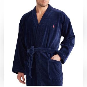 Men's Sleepwear Soft Cotton
Kimono Velour Robe
